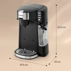 Baristomat 2-in-1-Heißgetränkeautomat Kaffee Tee Milchschaum 17 Baristomat 2-in-1-Heißgetränkeautomat Kaffee Tee Milchschaum -Haushaltsgeräte Förderung 10033138 yy 0008 dimensions