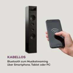 Karaboom 100 Turmlautsprecher 120W Max. Bluetooth 2 In 1 USB 12 Karaboom 100 Turmlautsprecher 120W Max. Bluetooth 2 In 1 USB -Haushaltsgeräte Förderung 10033149 de 0004 logo