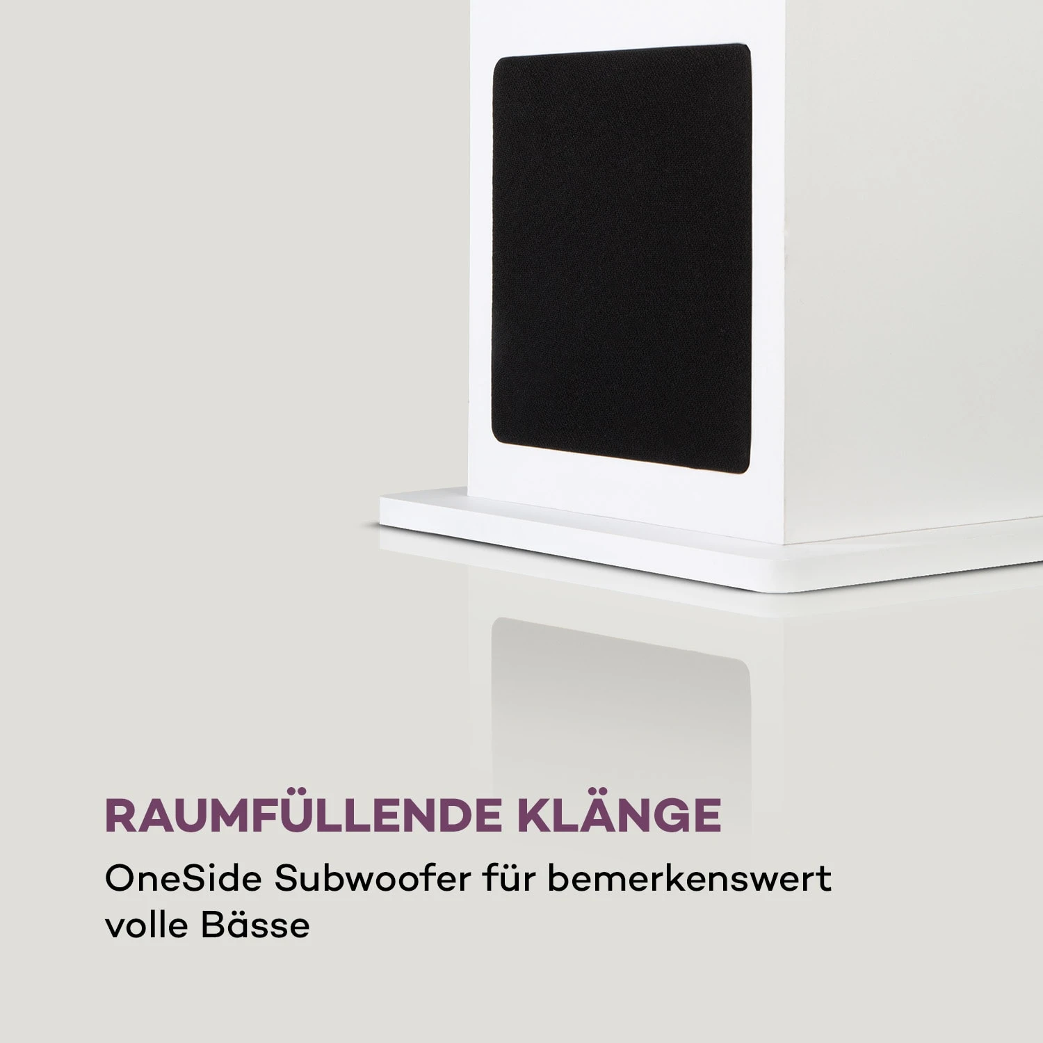 Karaboom 100 Wifi Turmlautsprecher Internetradio DAB+ BT 120W Weiß 9 Karaboom 100 Wifi Turmlautsprecher Internetradio DAB+ BT 120W Weiß - Image 7