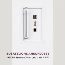 Karaboom 100 Wifi Turmlautsprecher Internetradio DAB+ BT 120W Weiß 17 Karaboom 100 Wifi Turmlautsprecher Internetradio DAB+ BT 120W Weiß -Haushaltsgeräte Förderung 10033150 de 0008 logo