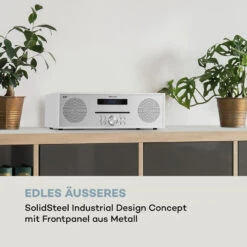 Silver Star CD-DAB 2x20W Max. Slot-In CD-Player DAB+ BT Alu Weiß -Haushaltsgeräte Förderung 10033163 de 0008 logo