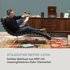 Belle Epoque 1910 Retro-Stereoanlage Plattenspieler CD Lautsprecher -Haushaltsgeräte Förderung 10033179 de 0002 logo