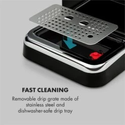 Espressionata Gusto Espressomaschine 1100W 15 Bar Druck Schwarz -Haushaltsgeräte Förderung 10033209 yy 0006 logo Klarstein Espressionata Gusto Espressomaschine