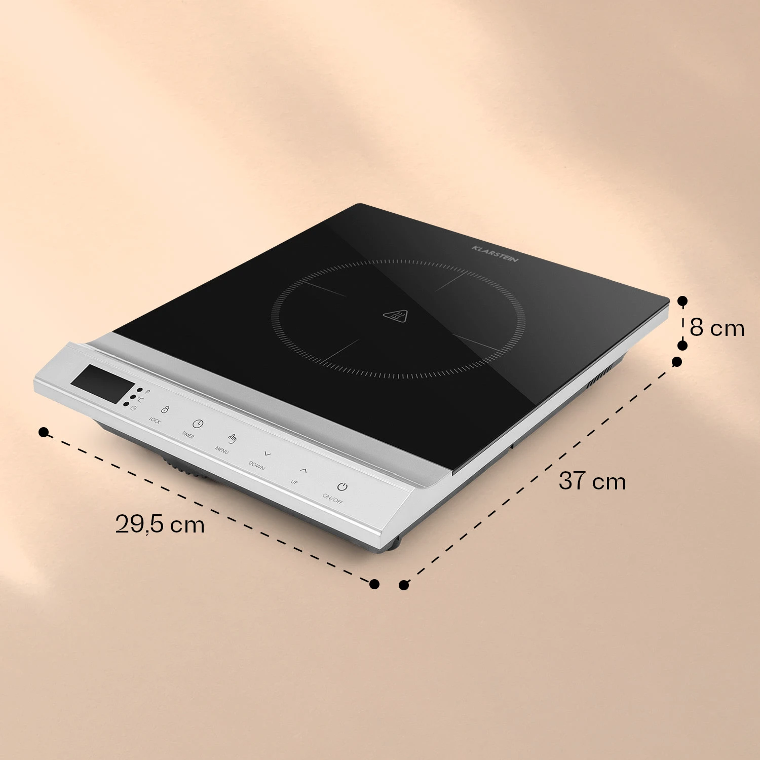 MisterCook Kochplatte Infrarot 2000W 90-650°C Abschalttimer 8 MisterCook Kochplatte Infrarot 2000W 90-650°C Abschalttimer - Image 6