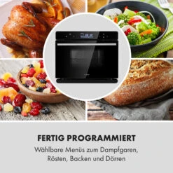 MasterFresh Dampfbackofen 230°C 24l Touch-Bedienfeld Schwarz -Haushaltsgeräte Förderung 10033284 de 0007 logo