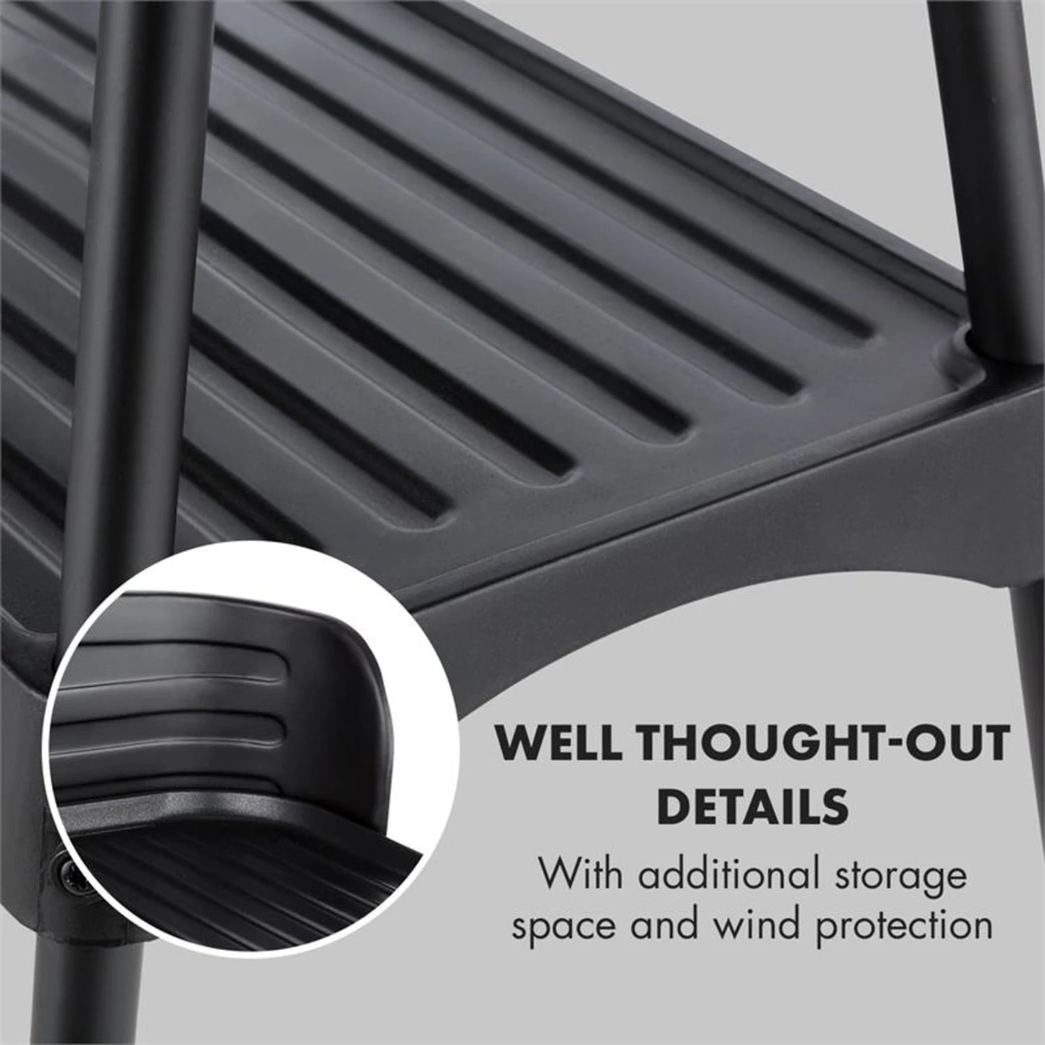 Porterhouse Elektrogrill 2200W Antihaft-Grillfläche Schwarz 7 Porterhouse Elektrogrill 2200W Antihaft-Grillfläche Schwarz - Image 5