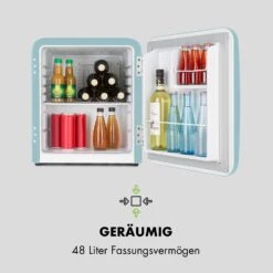 Audrey Mini Retro-Kühlschrank 48l 2 Ebenen 18 Audrey Mini Retro-Kühlschrank 48l 2 Ebenen -Haushaltsgeräte Förderung 10033346 de 0007 logo