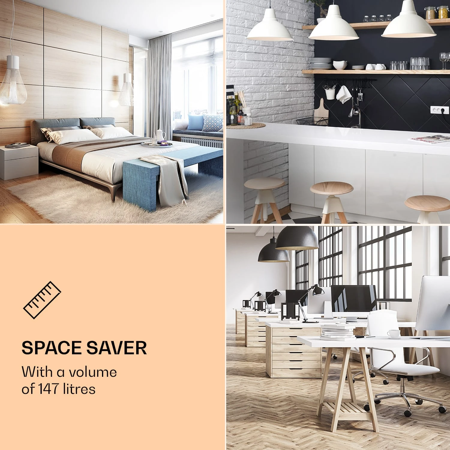 Beersafe 5XL Kühlschrank 148 Liter 3 Böden Panoramaglastür Edelstahl 4 Beersafe 5XL Kühlschrank 148 Liter 3 Böden Panoramaglastür Edelstahl - Image 2