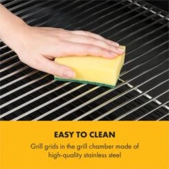 Beef Brisket Smoker Grill Holzkohlegrill/Smoker Edelstahl-Grill Mobil -Haushaltsgeräte Förderung 10033460 yy 0007 logo Klarstein Beef Brisket Smoker Grill schwarz