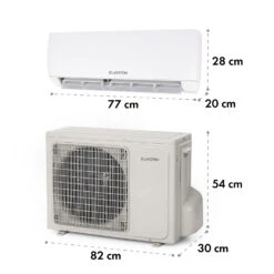 Windwaker Split-Klimaanlage 12.000 BTU/3,6 KW Luftdurchsatz 600m³/h -Haushaltsgeräte Förderung 10033483 yy 0007 dimensions
