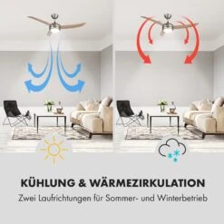 El Paso Deckenventilator & Lampe Ø 132 Cm 10.344 M³/h 180 U/min 49 DB -Haushaltsgeräte Förderung 10033493 de 0004 logo