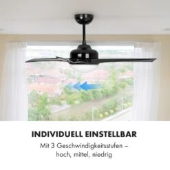 Klarstein Figo Deckenventilator 2-in-1 Mit Deckenleuchte Ø 132 Cm -Haushaltsgeräte Förderung 10033505 de 0005 logo