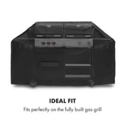 Hot & Hot Wetterschutzhaube 600D Canvas 30/70% PE/PVC Schwarz -Haushaltsgeräte Förderung 10033537 yy 0002 logo Klarstein Hot and Hot Wetterschutzhaube schwarz