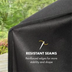 Hot & Hot Wetterschutzhaube 600D Canvas 30/70% PE/PVC Schwarz -Haushaltsgeräte Förderung 10033537 yy 0004 logo Klarstein Hot and Hot Wetterschutzhaube schwarz