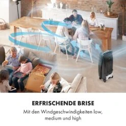 Rotator 4-in-1 Luftkühler 396 M³/h 110W 7 Ltr 360° Fernbedienung Mobil -Haushaltsgeräte Förderung 10033542 de 0003 logo