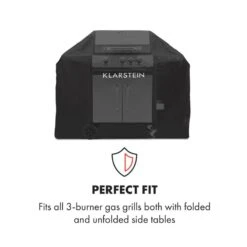 Tomahawk 3.1 S Wetterschutzhaube 300D Canvas 30/70% PE/PVC Schwarz -Haushaltsgeräte Förderung 10033569 yy 0002 logo Klarstein Tomahawk S Wetterschutzhaube schwarz