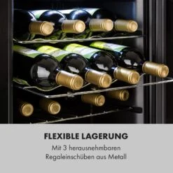 Shiraz 16 Uno Weinkühlschrank 42l Touch-Bedienfeld 131W 5-18°C -Haushaltsgeräte Förderung 10033622 de 0007 logo