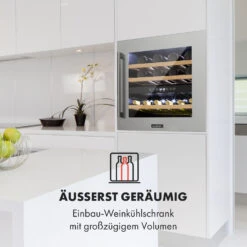 Vinsider 36 Weinkühlschrank 2 Kühlzonen 5-22°C 85l Edelstahl -Haushaltsgeräte Förderung 10033682 de 0002 logo