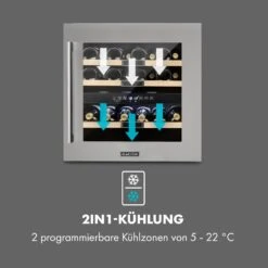 Vinsider 36 Weinkühlschrank 2 Kühlzonen 5-22°C 85l Edelstahl -Haushaltsgeräte Förderung 10033682 de 0003 logo
