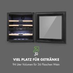 Vinsider 36 Weinkühlschrank 2 Kühlzonen 5-22°C 85l Edelstahl -Haushaltsgeräte Förderung 10033682 de 0004 logo