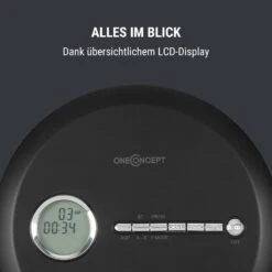 CDC 100 BT Discman BT-Funktion LCD ASP 2x1,5V Schwarz 18 CDC 100 BT Discman BT-Funktion LCD ASP 2x1,5V Schwarz -Haushaltsgeräte Förderung 10033714 de 0006 logo