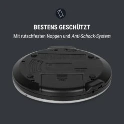 CDC 100 BT Discman BT-Funktion LCD ASP 2x1,5V Silber -Haushaltsgeräte Förderung 10033715 de 0009 logo