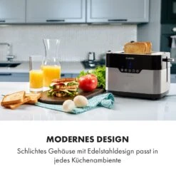 Arabica Toaster 920W LED-Display Touch-Bedienfeld Edelstahl -Haushaltsgeräte Förderung 10033728 de 0002 logo