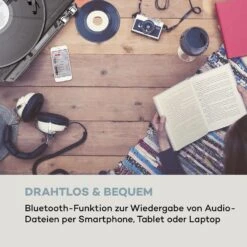 Oakland DAB Retro-Stereoanlage DAB+/FM BT-Funktion Vinyl CD Kassette -Haushaltsgeräte Förderung 10033747 de 0005 logo