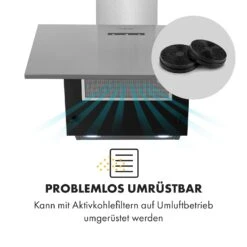 Silver Lining 60 Dunstabzugshaube 60cm 600m³/h EEK A Edelstahl -Haushaltsgeräte Förderung 10033777 de 0008 logo