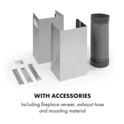 Silver Lining 60 Dunstabzugshaube 60cm 600m³/h EEK A Edelstahl -Haushaltsgeräte Förderung 10033777 yy 0011 logo Klarstein Silver Lining 60 Dunstabzugshaube