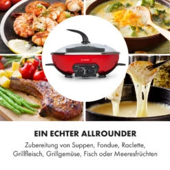 Szechuan Hot Pot Und Grillplatte 5l Vol. 1350 W, 600 W Rot 15 Szechuan Hot Pot Und Grillplatte 5l Vol. 1350 W, 600 W Rot -Haushaltsgeräte Förderung 10033779 de 0005 logo