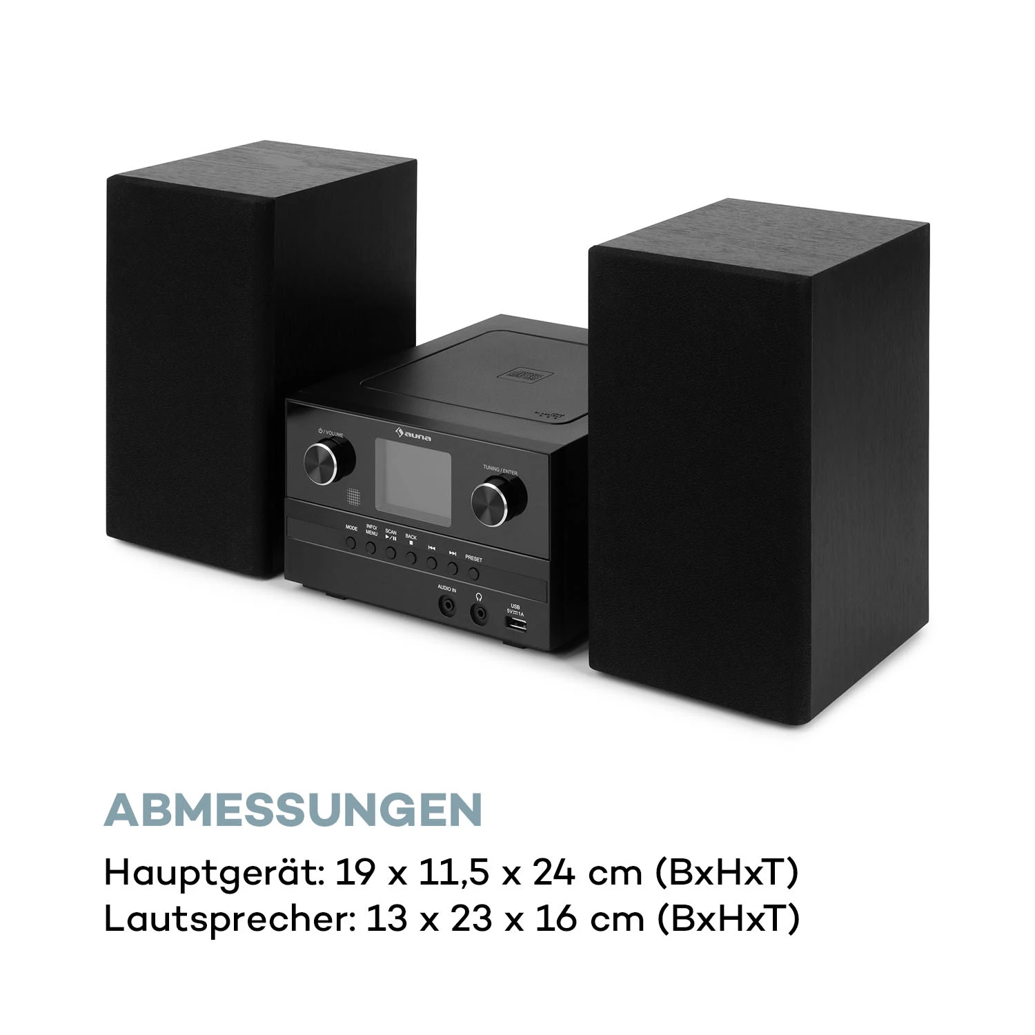 Connect System S Stereoanlage Boxen 20Wmax Internet/DAB+/UKW CD-Player 12 Connect System S Stereoanlage Boxen 20Wmax Internet/DAB+/UKW CD-Player - Image 10