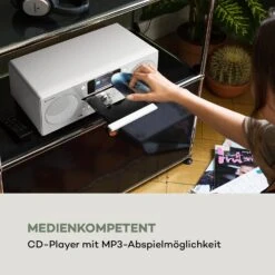 Harvard Kompaktanlage Internet-/DAB+ Und UKW-Radio CD-Player Bluetooth -Haushaltsgeräte Förderung 10034088 de 0008 logo