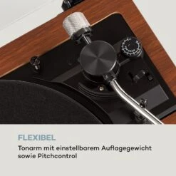 Birmingham HiFi Stereo-System DAB+/FM BT-Funktion Vinyl CD USB AUX-In -Haushaltsgeräte Förderung 10034090 de 0007 logo