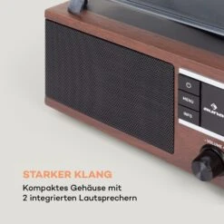 TT-138 DAB Plattenspieler DAB+/FM Riemenantrieb 33/45 U/min Line-Out -Haushaltsgeräte Förderung 10034092 de 0005 logo