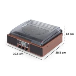 TT-138 DAB Plattenspieler DAB+/FM Riemenantrieb 33/45 U/min Line-Out -Haushaltsgeräte Förderung 10034092 yy 0008 logo