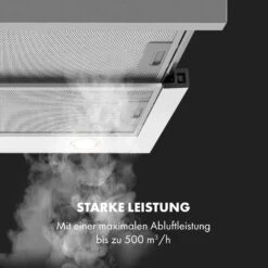 Mariana 60 Flachschirmhaube 500 M³/h Abluft LED Weiß -Haushaltsgeräte Förderung 10034115 de 0003 logo