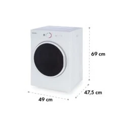 Jet Set Mini-Wäschetrockner Ablufttrockner 1020W EEK C 3kg 50cm Weiß -Haushaltsgeräte Förderung 10034158 yy 0008 logo Klarstein Jet Set Waeschetrockner weiss