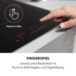 Delicatessa 3 Induktionskochfeld 3 Zonen 5800W Glaskeramik Schwarz -Haushaltsgeräte Förderung 10034193 de 0005 logo