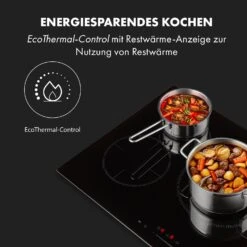 Delicatessa 3 Induktionskochfeld 3 Zonen 5800W Glaskeramik Schwarz -Haushaltsgeräte Förderung 10034193 de 0006 logo