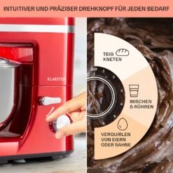 Bella Elegance Küchenmaschine 2000 W 2,7 PS 5,2 Ltr Edelstahl BPA-frei -Haushaltsgeräte Förderung 10034364 de 0004 usp