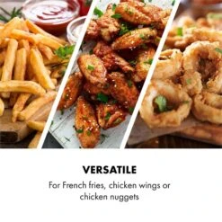 AeroVital Cube Chef Heißluftfritteuse Frittierkorb Zubehör Edelstahl -Haushaltsgeräte Förderung 10034407 yy 0003 logo Klarstein AeroVital Cube Chef Frittierkorb