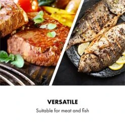 AeroVital Cube Chef Heißluftfritteuse Steak-Käfig Zubehör Edelstahl -Haushaltsgeräte Förderung 10034408 yy 0003 logo Klarstein AeroVital Cube Chef Steak Kaefig