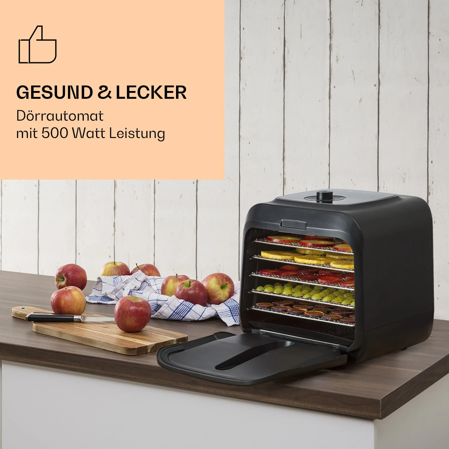 Florida Jerky Dörrautomat Infrarot 500W 4 Programme 35 Bis 75 °C 4 Florida Jerky Dörrautomat Infrarot 500W 4 Programme 35 Bis 75 °C - Image 2