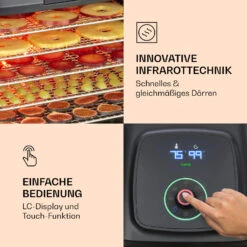 Florida Jerky Dörrautomat Infrarot 500W 4 Programme 35 Bis 75 °C 11 Florida Jerky Dörrautomat Infrarot 500W 4 Programme 35 Bis 75 °C -Haushaltsgeräte Förderung 10034430 de 0003 logo
