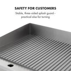 Grillmeile 3000R Elektrogrill 3000W Platte 54,5x35cm Geriffelt -Haushaltsgeräte Förderung 10034449 yy 0006 logo Klarstein Grillmeile 3000R Pro Grill geriffelt