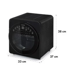 AeroVital Easy Touch Heißluftfritteuse 1700W 14l Timer 16 Programme Schwarz -Haushaltsgeräte Förderung 10034452 yy 0008 logo Klarstein AeroVital easy touch Fritteuse schwarz