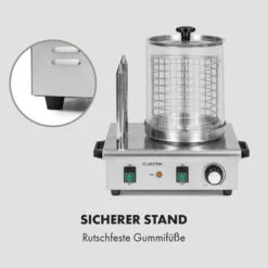 Wurstfabrik Pro 550 Hot Dog Maker 550W 2 Spieße 5L 30-100°C Edelstahl 19 Wurstfabrik Pro 550 Hot Dog Maker 550W 2 Spieße 5L 30-100°C Edelstahl -Haushaltsgeräte Förderung 10034453 de 0008 logo