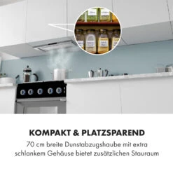 Lumiera Dunstabzugshaube LED 70 Cm EEK A 750 M3/h 3 Stufen Weiß -Haushaltsgeräte Förderung 10034467 de 0002 logo