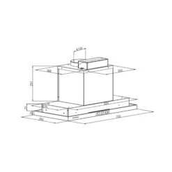 Lumiera Dunstabzugshaube LED 70 Cm EEK A 750 M3/h 3 Stufen Weiß -Haushaltsgeräte Förderung 10034467 yy 0009 logo Klarstein Lumiera Dunstabzugshaube 70cm weiss